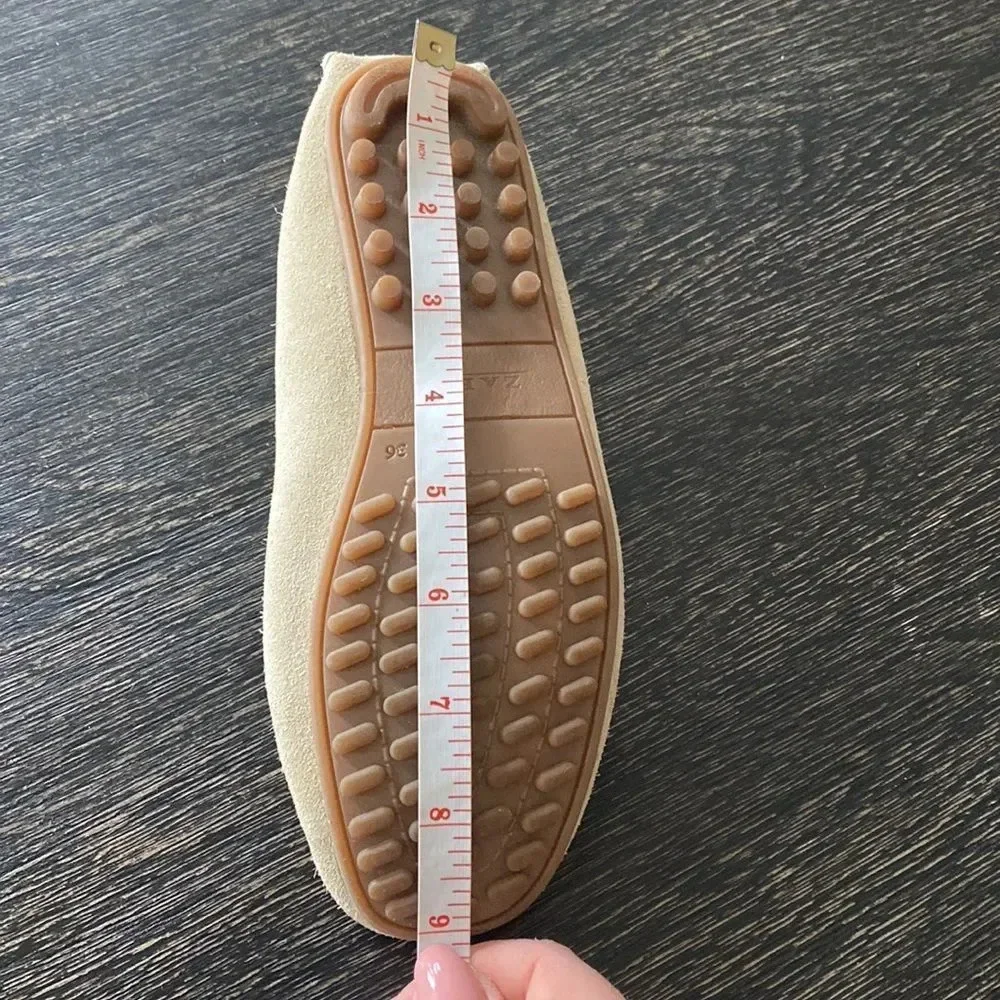 Zara suede boys loafers